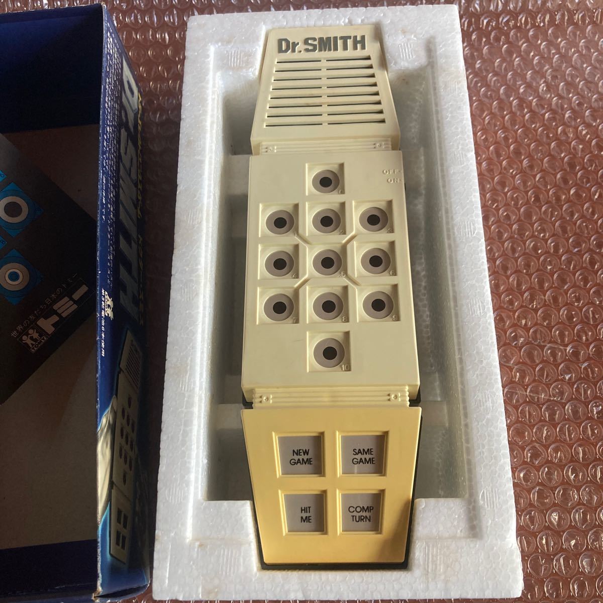 未使用【ドクター・スミス　Dr.SMITH】TOMY トミー　デッドストック 動作未確認　電子ゲーム 1978_画像7