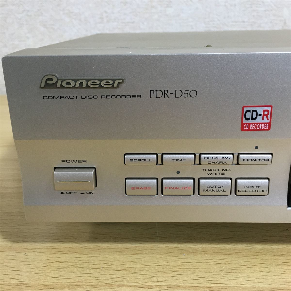 pioneer パイオニア CDレコーダー PDR-D50 CDプレイヤー CDプレーヤー CDデッキ CD コンパクトディスク オーディオ機器 音響機器 1 シ 6477_画像7