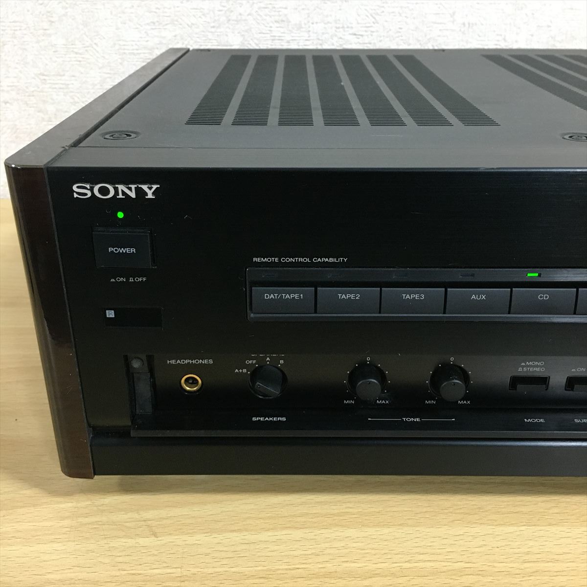 SONY ソニー インテグレーテッドステレオアンプ TA-F333ESJ プリメインアンプ ステレオアンプ アンプ 動作確認済み リモコン付属 1 シ 6483_画像2