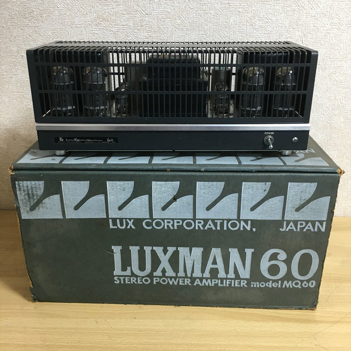 全国通販OK LUXMAN ラックスマン MQ60 真空管アンプ ステレオ