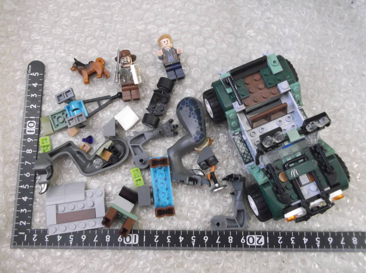 LEGO レゴ 素材 ジュラシック・ワールド バリオニクスの対決トレジャーハント 75935 ジャンク パーツ取りに 現状渡し品_画像1