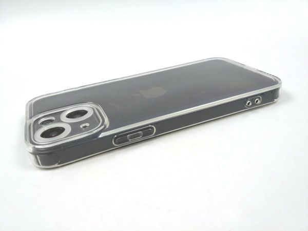 iPhone 13 mini для прозрачный чехол покрытие TPU прозрачный solid камера рамка-оправа модель 