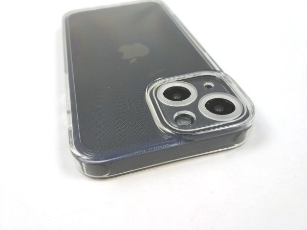 iPhone 13 mini для прозрачный чехол покрытие TPU прозрачный solid камера рамка-оправа модель 