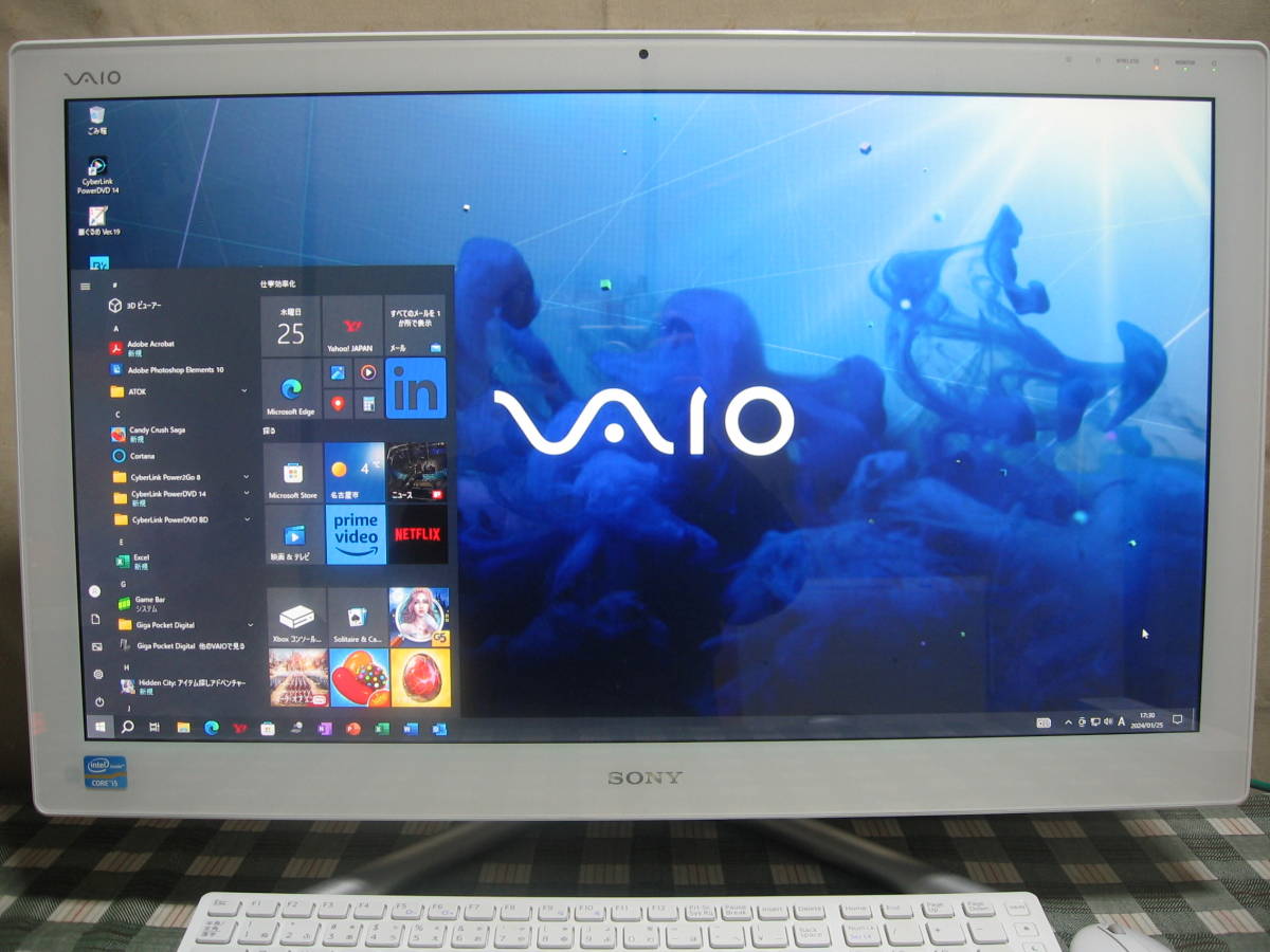 （大型ワイド液晶画面) ＃＃ SONY VAIO SVL24126CJ Windows 10 Home ＃＃（スグ付くTV＆地デジ対応) _画像6