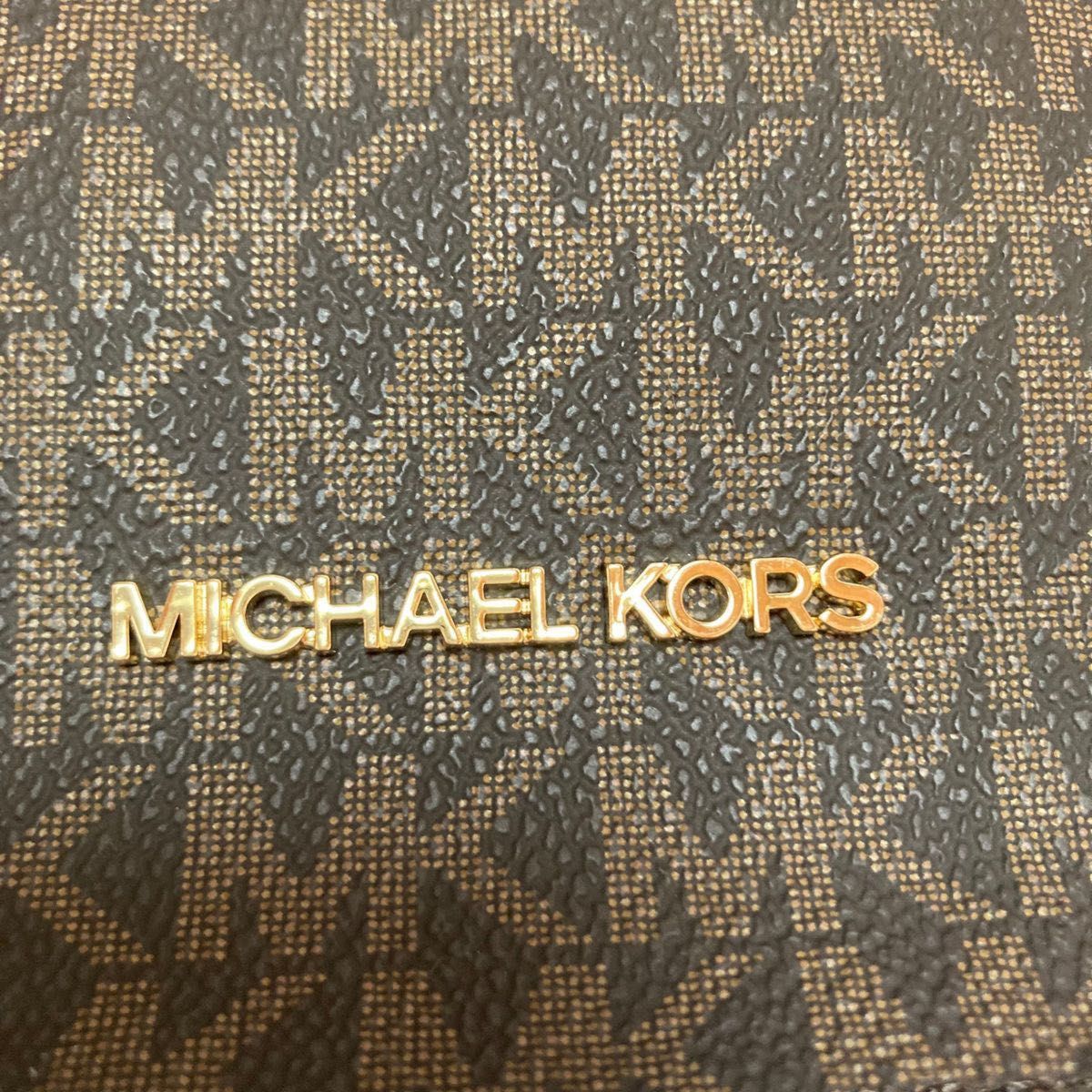 マイケルコース シグネチャー　ショルダーバッグ ブライリー ブラウン　 バッグ レザー　MICHAEL KORS 