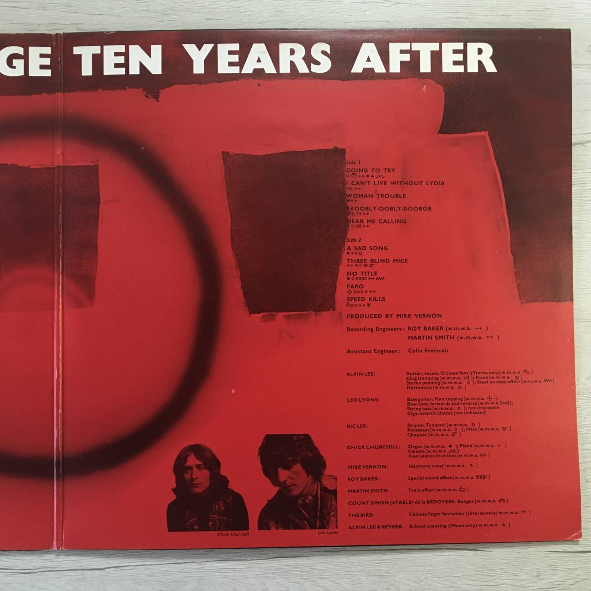 TEN YEARS AFTER STONEHENGE UK盤　GATEFOLD _画像4