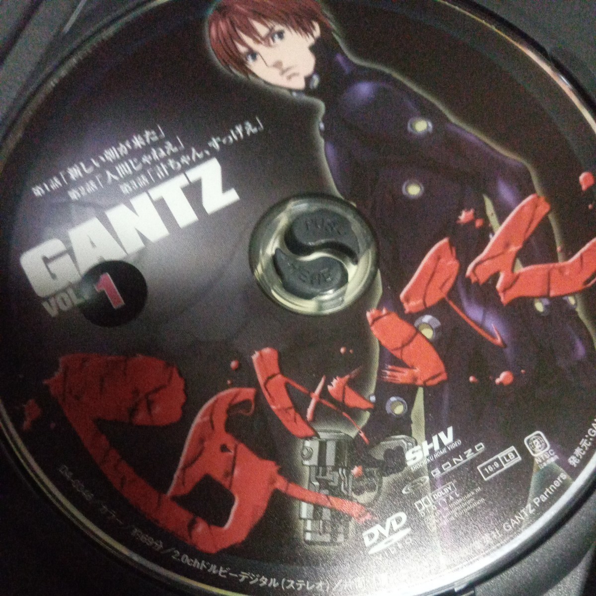 GANTZ DVD 1〜5　ネギ星人付き_画像5