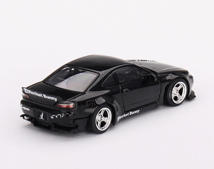 1/64　MINI GT　Rocket Bunny 日産 シルビア S15 ブラックパープル ( 右ハンドル ) MGT00602-R　★　MINI-GT　ミニカー　★　新品_画像2