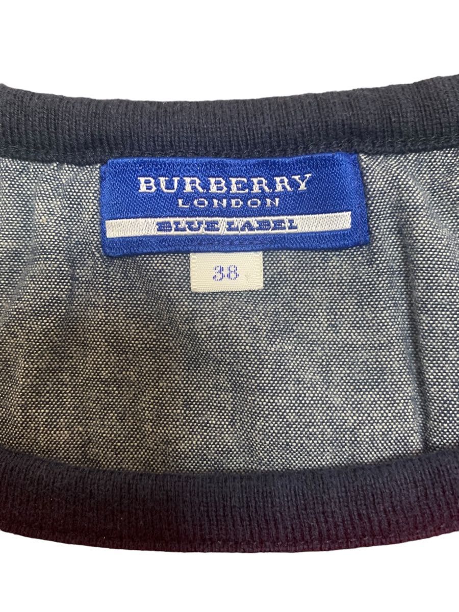 BURBERRY BLUE LABEL 長袖Tシャツ　38 コットン