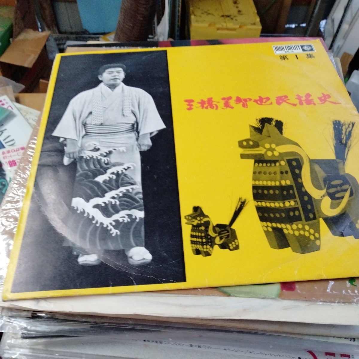 レコード　LD LP まとめ売り　大量30kg以上　美空ひばり　民謡　ジャンク_画像3