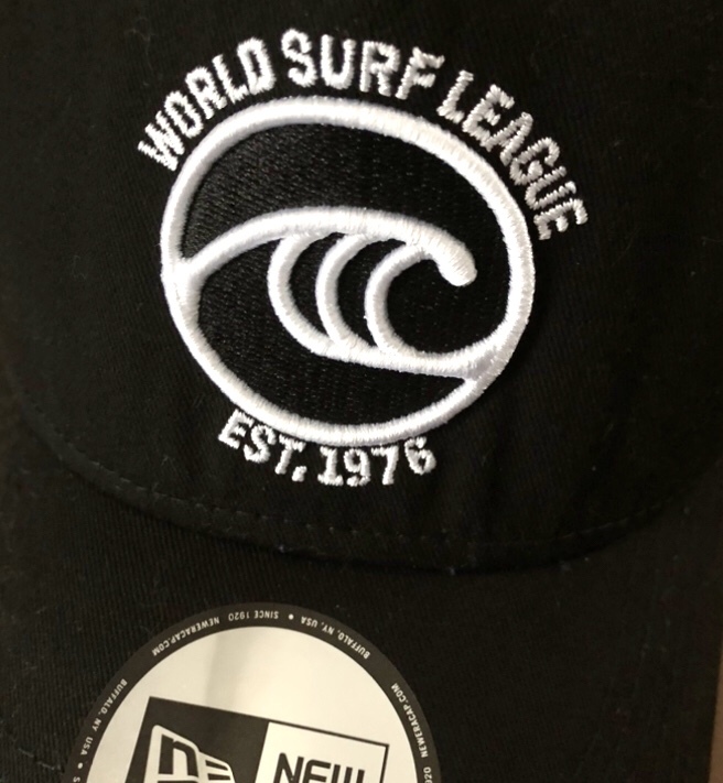 WORLD SURF LEAGUE ニューエラ 限定 CAP 刺繍 キャップ 帽子 WSL 黒 Surf ワールド サーフ リーグ 帽子 サーフィン NEWERA_画像3