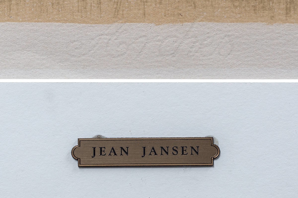 ジャン・ジャンセン『オノリーヌ（裸婦）』リトグラフ 版画 本人 鉛筆 サイン110部限定_画像10