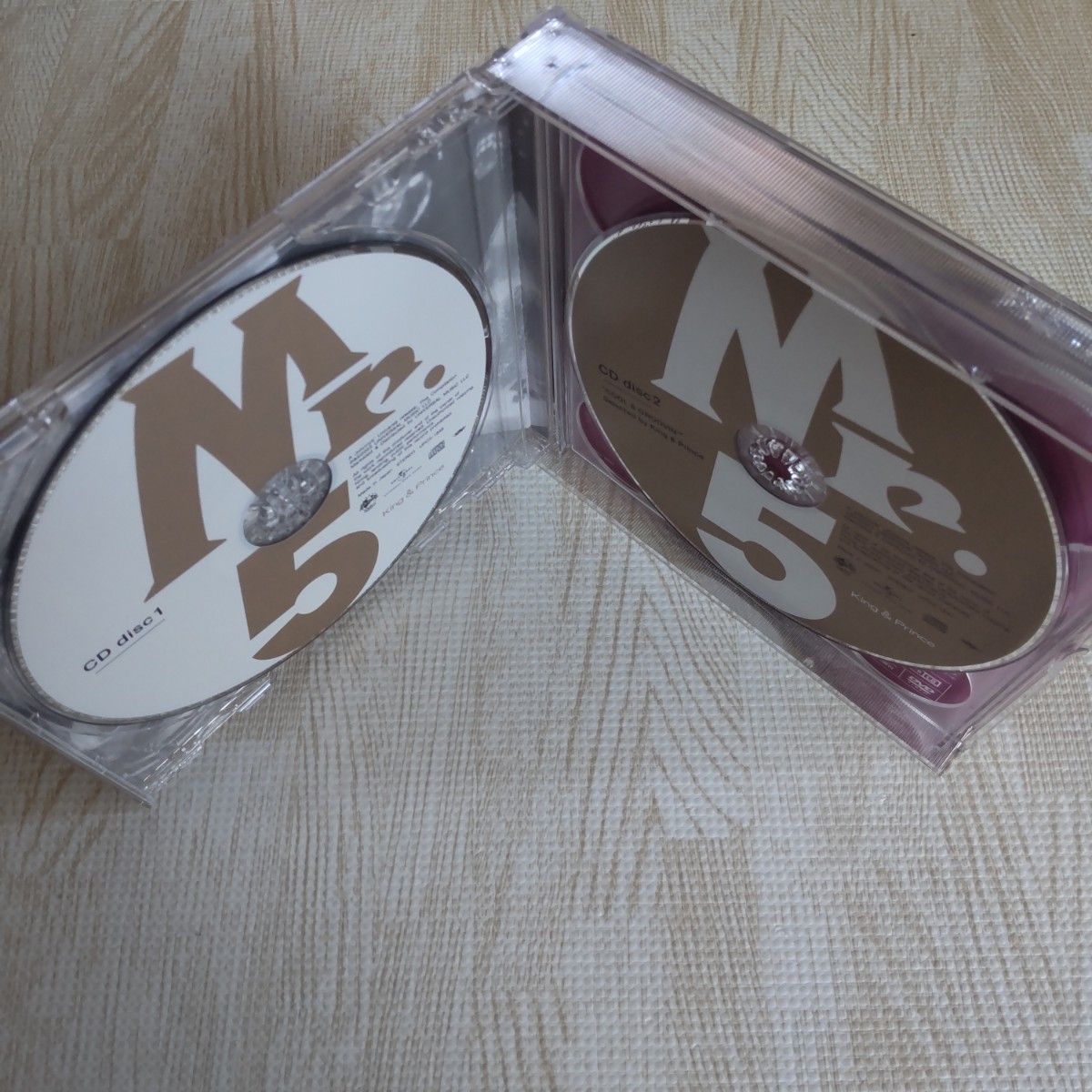 King & Prince Mr. 5 初回限定盤B/2CD+DVD/KPQP