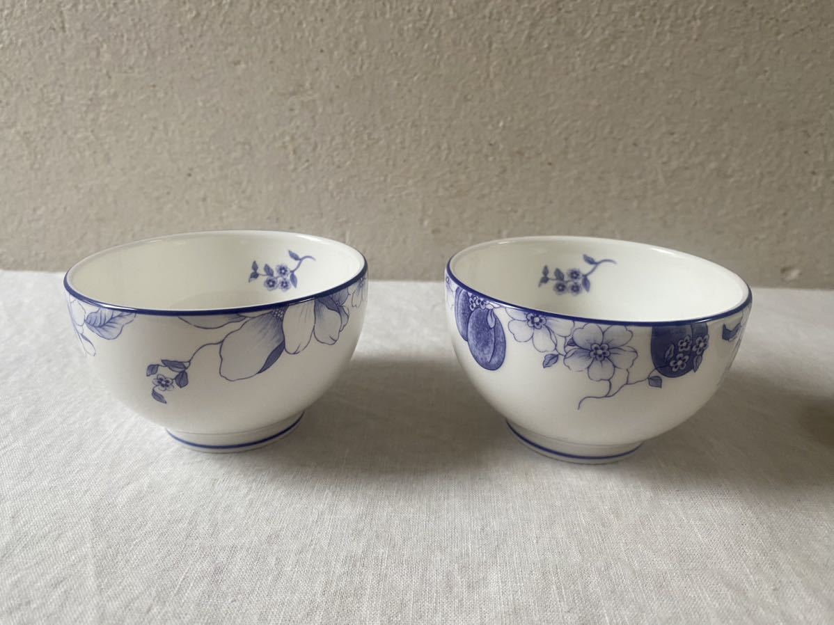 WEDGWOOD ブループラム　湯呑み　ウェッジウッド 2客セット　BLUE PLUM 湯のみ 茶器 湯飲み_画像1