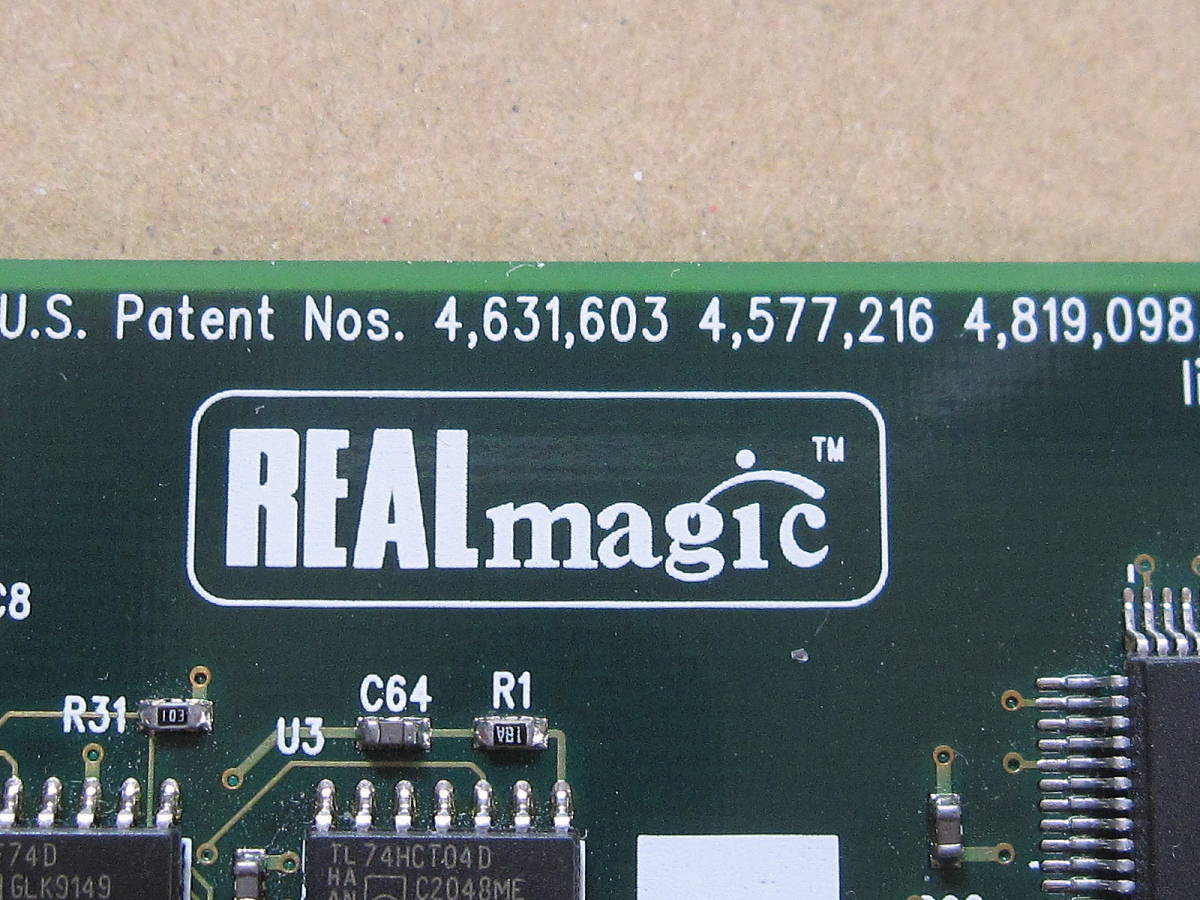 IOデータ MPEG2 GV-DVD2/PCI　Sigma Designs REALmagic HollywooEM8300 EM8300 DVDデコーダカード 　03001111TAN_画像3