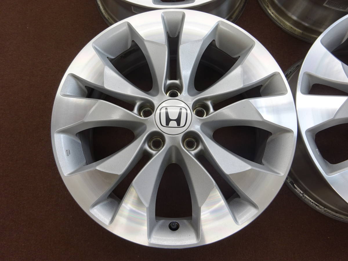 A-29 ホンダ ＣＲ－Ｖ 純正 17×6.5J ET50 PCD114.3 5H 4本 比較的 程度良好 人気商品 ステップW アコード 等 HONDA 車 に是非 ！の画像3