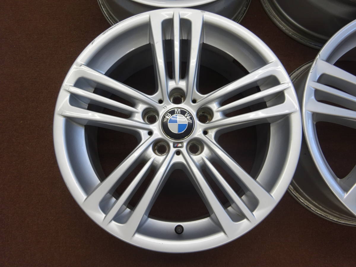 A-32　BMW F25 X3 Mスポーツ 純正　18×8J ET43 PCD120 5H 4本　人気商品　BMW　３シリーズ　等にも是非　！_画像3