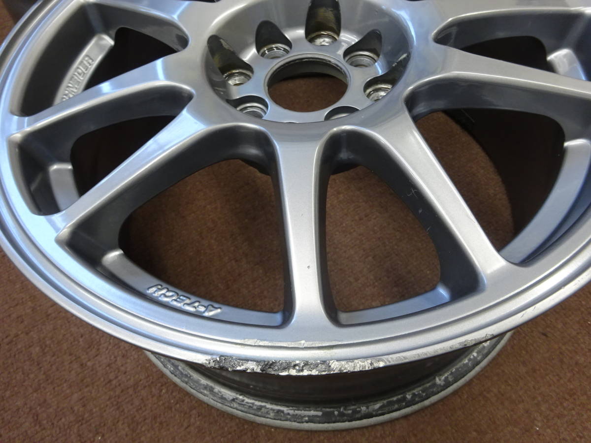 A-17 A-TECH SCNEIDER 16×7J ET38 PCD100,114.3 4H 4本 軽量 人気のデザイン Racing sports コンパクトカー 等に是非 ！の画像6