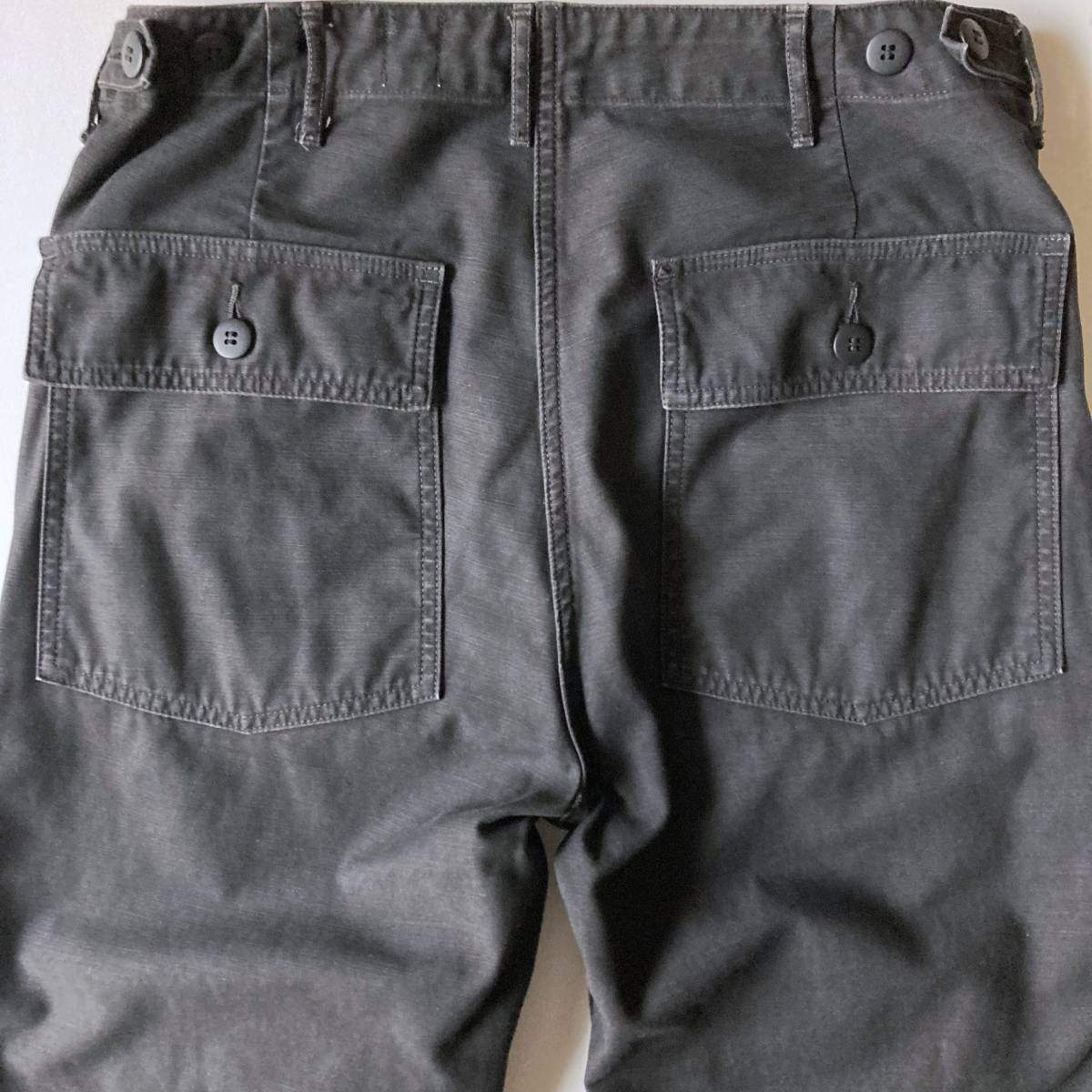 Ron Herman ロンハーマン バックサテンベイカーパンツ 黒 S Ron Herman ロンハーマン バックサテンベイカーパンツ 黒 S