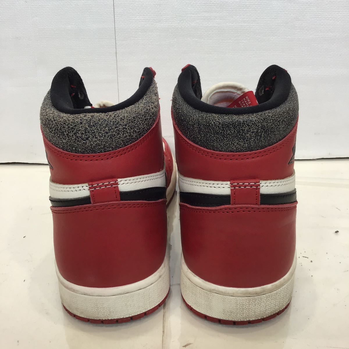 【NIKE ナイキ】DZ5485-612 AIR JORDAN 1 RETRO HIGH OG CHICAGO LOST&FOUND エアジョーダン1 レトロハイOG 27.5cm レザー シカゴ 2309oki_画像4