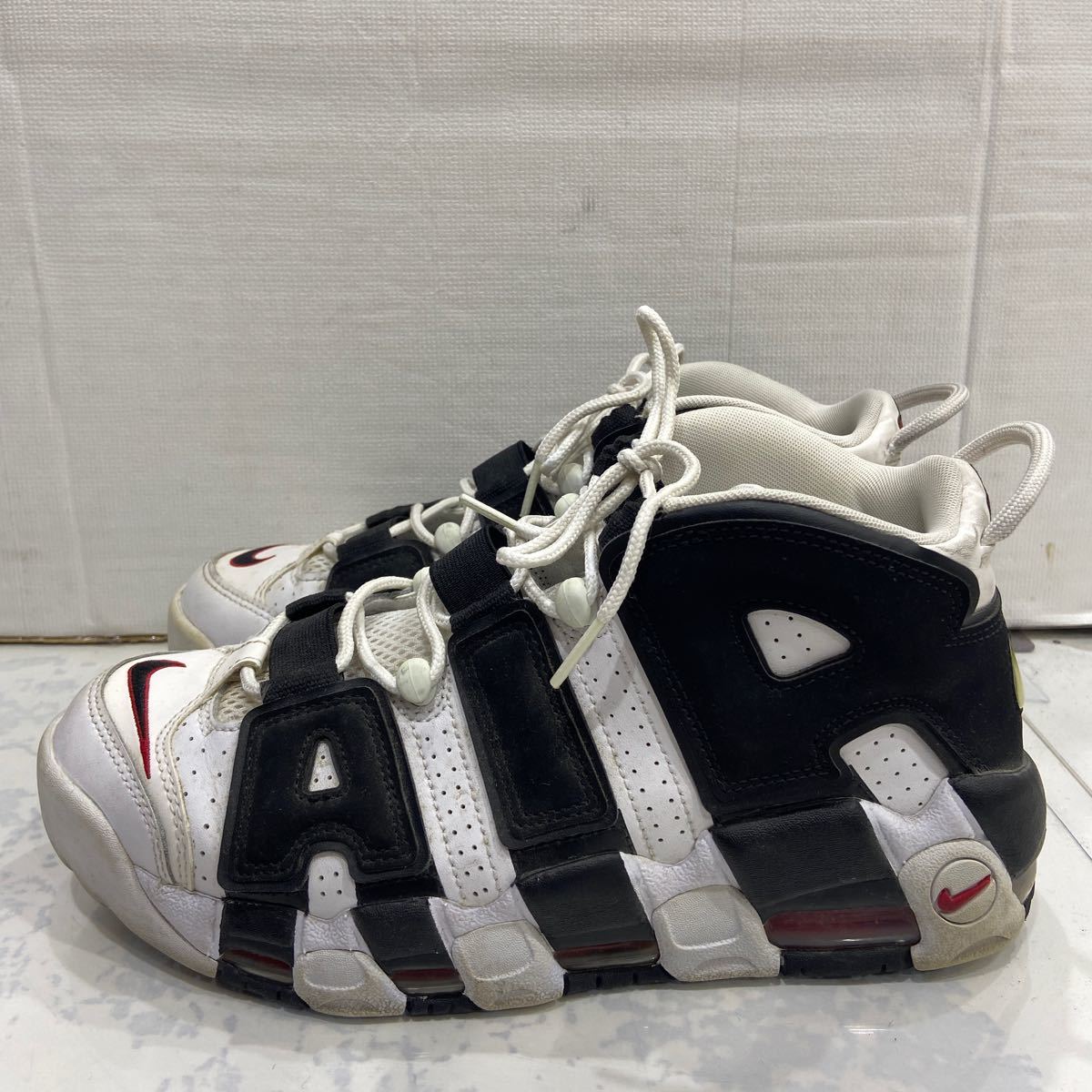 【NIKE ナイキ 】414962-105 AIR MORE UPTEMPO エアモアアップテンポ 26.0cm ホワイト 2401oki_画像2