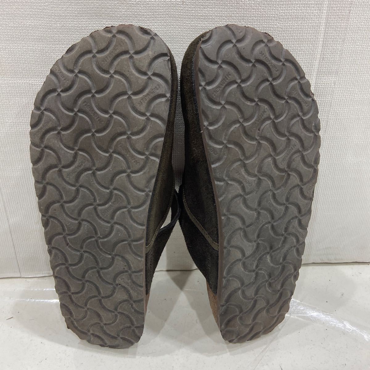 [BIRKENSTOCK Birkenstock ]newalk sandals 39 dark brown suede leather Boston new walk montana2401oki