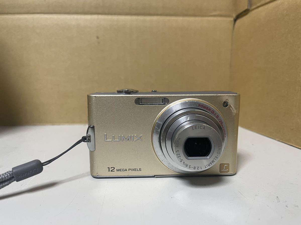 N1050/Panasonic パナソニック LUMIX ルミックス DMC-FX60 コンパクトデジタルカメラ 難あり　現状品