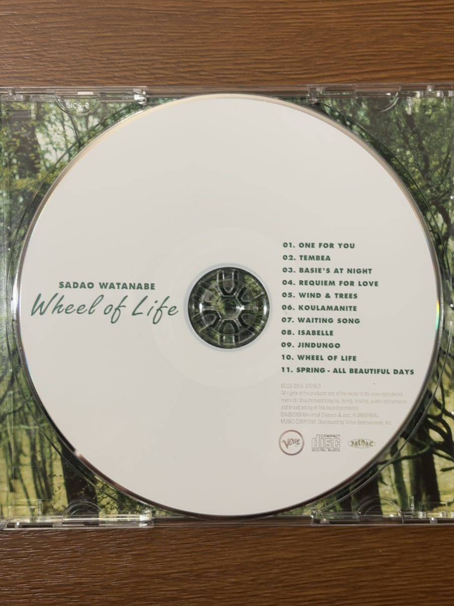 CD／渡辺貞夫(SADAO WATANABE)「Wheef of Life」_画像2