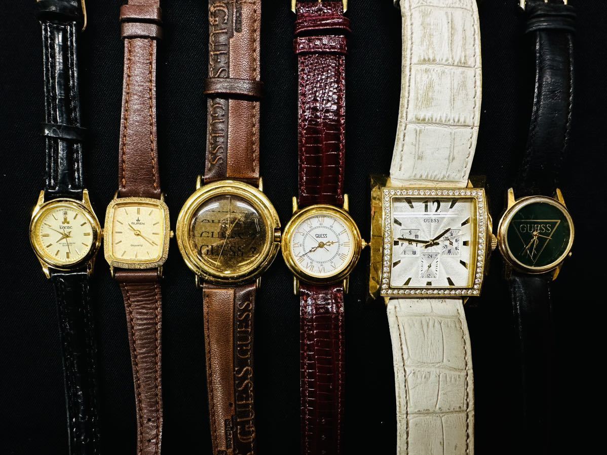 腕時計 100点 個 セット 大量 ゴールドカラー レディース SEIKO CITIZEN WALTHAM renoma ELGIN klaeuse等まとめて ジャンク品 おまとめ A56_画像4