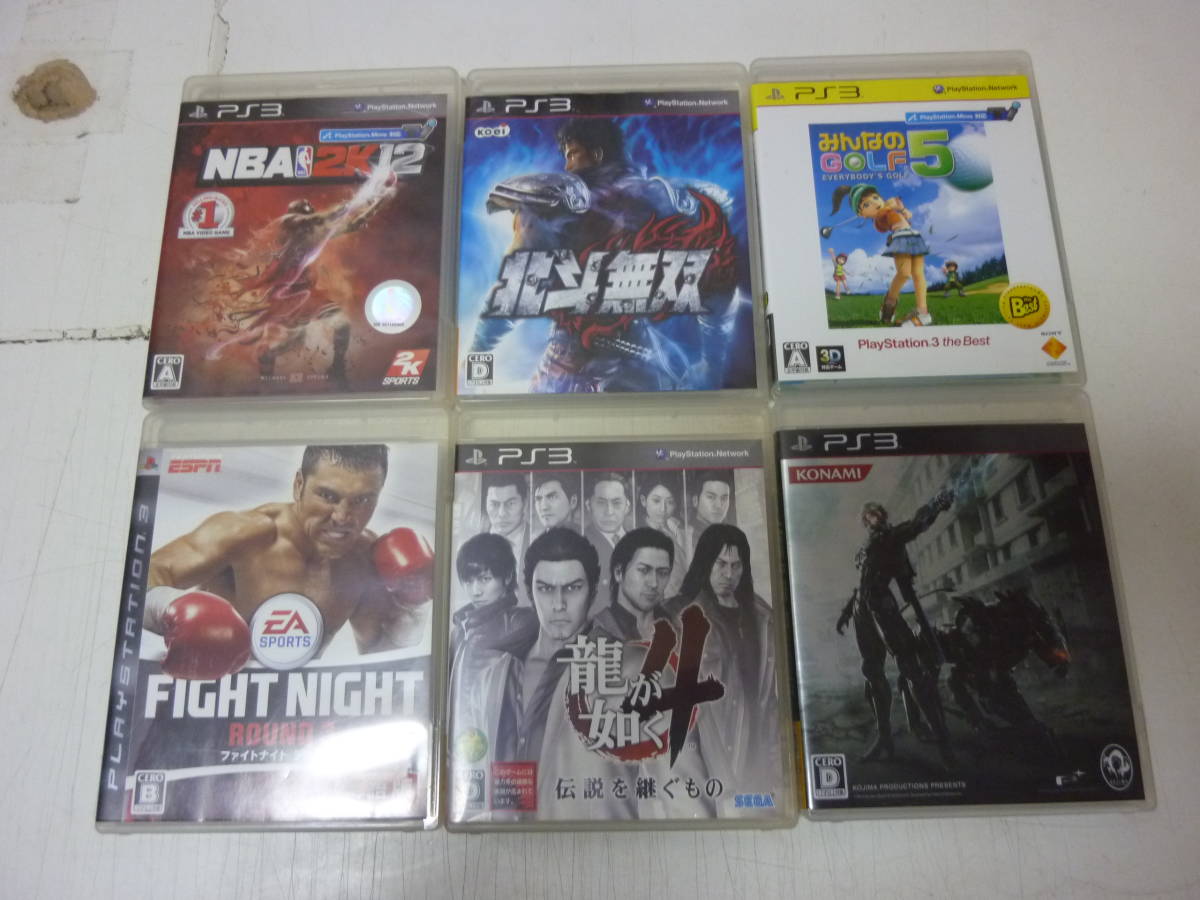 PS3ソフト★48本セット(スポーツチャンピオン/NBA2K12/アンチャーテッド)含むいろいろまとめ売り　中古_画像5