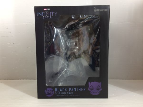 D6517-0111-57【未開封】Happyくじ MARVEL THE INFINITY SAGA Last賞 ブラックパンサー 1/10スケールフィギュアの画像1