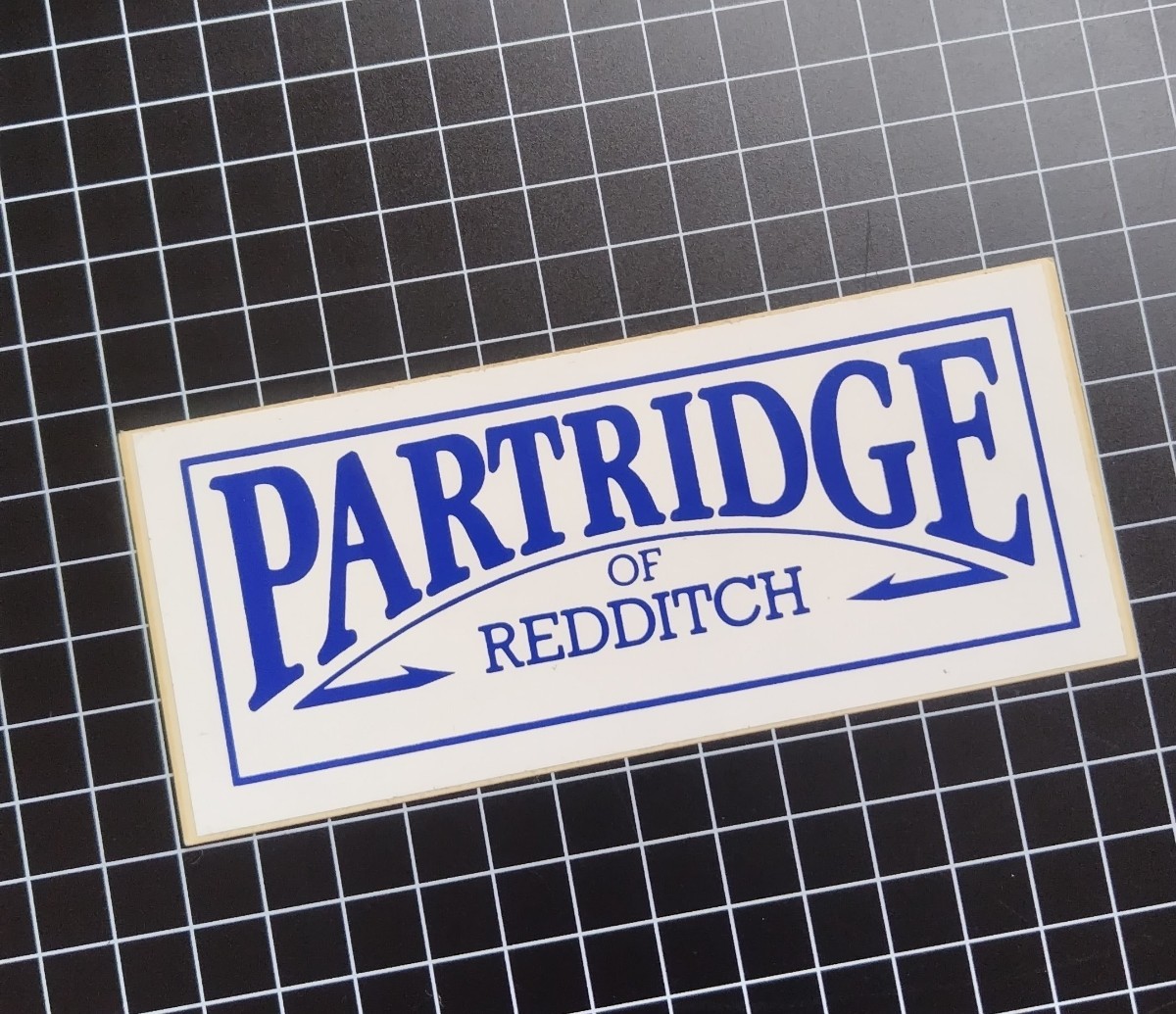 PARTRIDGE / パートリッジ　ステッカー　シール　フライ　フィッシング_画像1