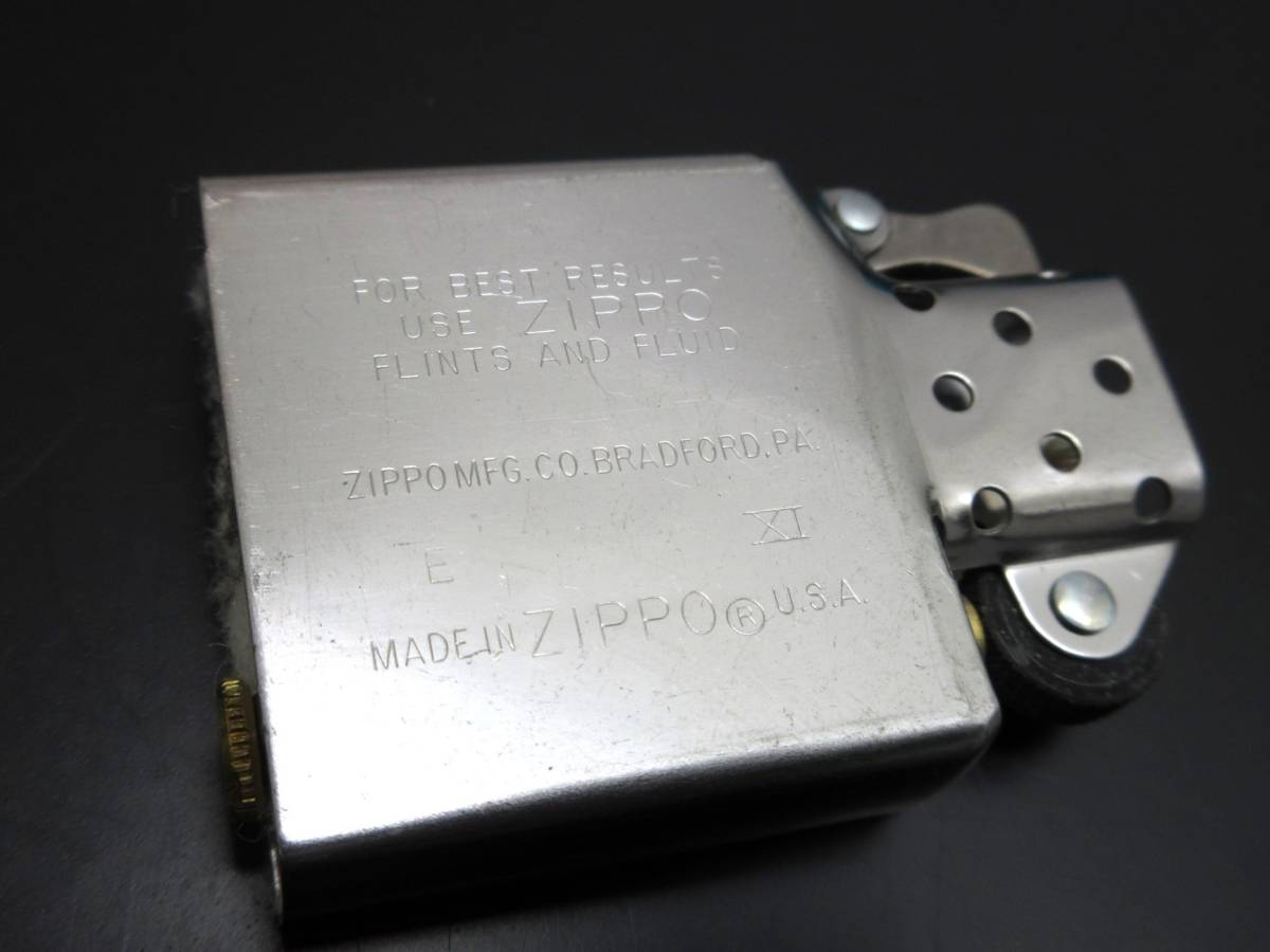 18301 喫煙グッズ祭 ジッポー オイルライター ① SANKYO 三共 1995年製 J XI 着火未確認 ZIPPO 未使用 保管品 要画像確認 777 パチンコ_画像8