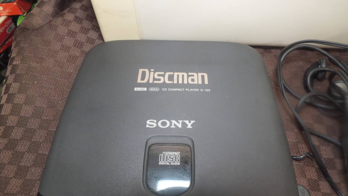 SONY Discman D-135 ソニー ポータブル ディスクマン CD　現状品_画像7