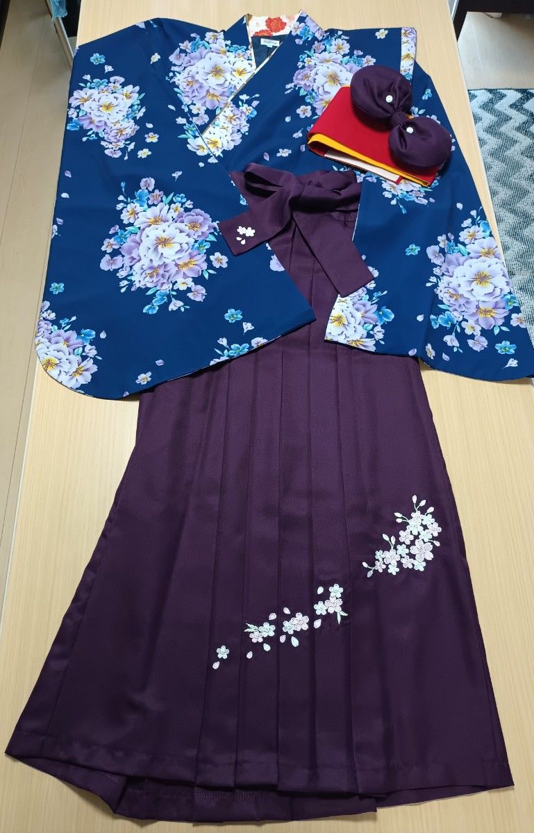 小学生 卒業式 女の子 袴 160 used 髪飾り 肌着付 キャサリンコテージ