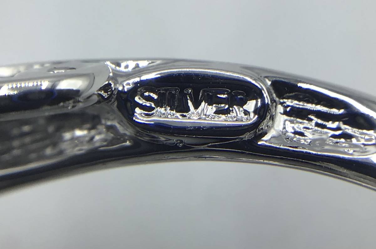 【9523】南洋真珠 パール SILVER刻印 ブローチ 12.8mm 12.3g ケース付_画像6