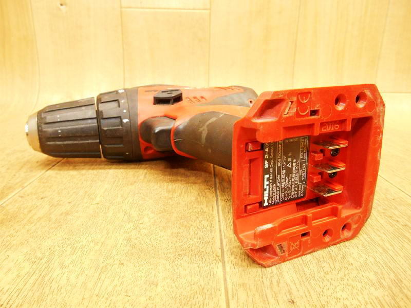 ヒルティ HILTI 充電式 インパクトドライバ SF2-A バッテリー2個 充電器 コードレス B12 2.6 B12 4.0 C4/12-50 DC10.8V 100V No.3180_画像7