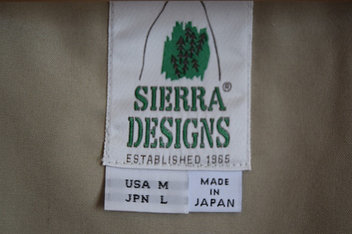 【未使用品】アーバンリサーチドアーズ『別注』SIERRA DESIGNS×DOORS　MOUNTAIN PARKA ベージュ系 Lサイズ_画像7