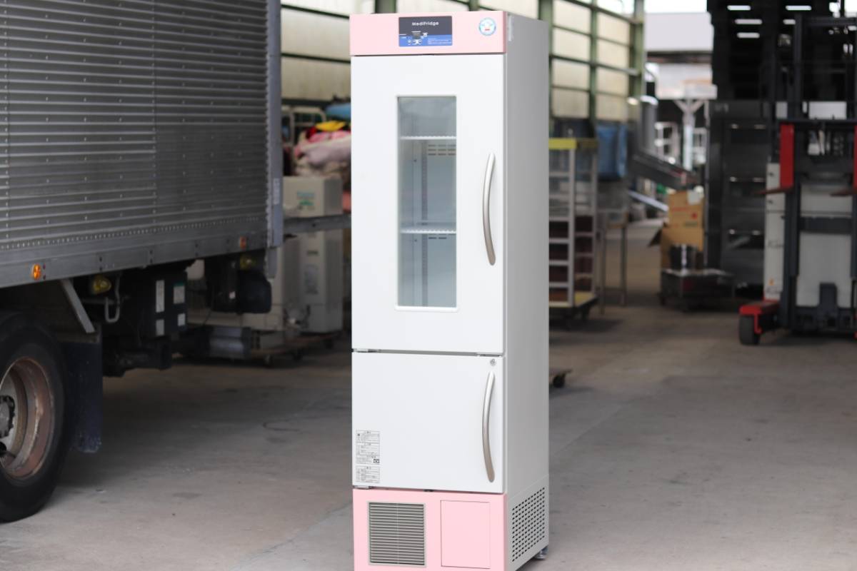  Fukushima medicine for freezing refrigerator FMS-F154GS-P business use store articles for kitchen use goods eat and drink shop drug store style . drug ktoa102118 warehouse storage 