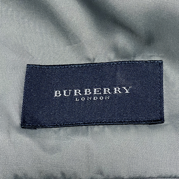  three . association Burberry London made in Japan [BURBERRY LONDON] cashmere . wool 2Bnep. tweed jacket M size corresponding 