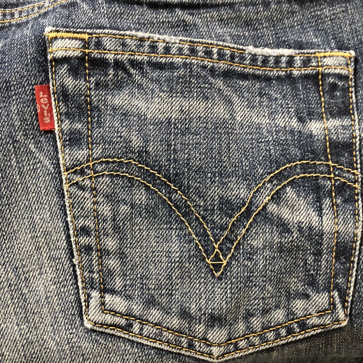 ☆ 【 Levi's 】★W501 レディース クラッシュデニム ジーンズ★W31の画像4