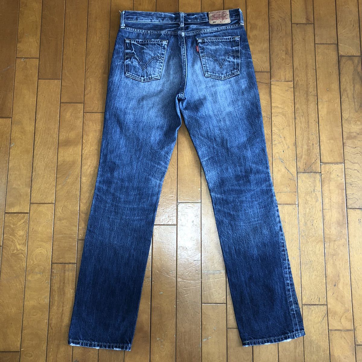 ☆ 【 Levi's 】★W501 レディース クラッシュデニム ジーンズ★W31の画像1