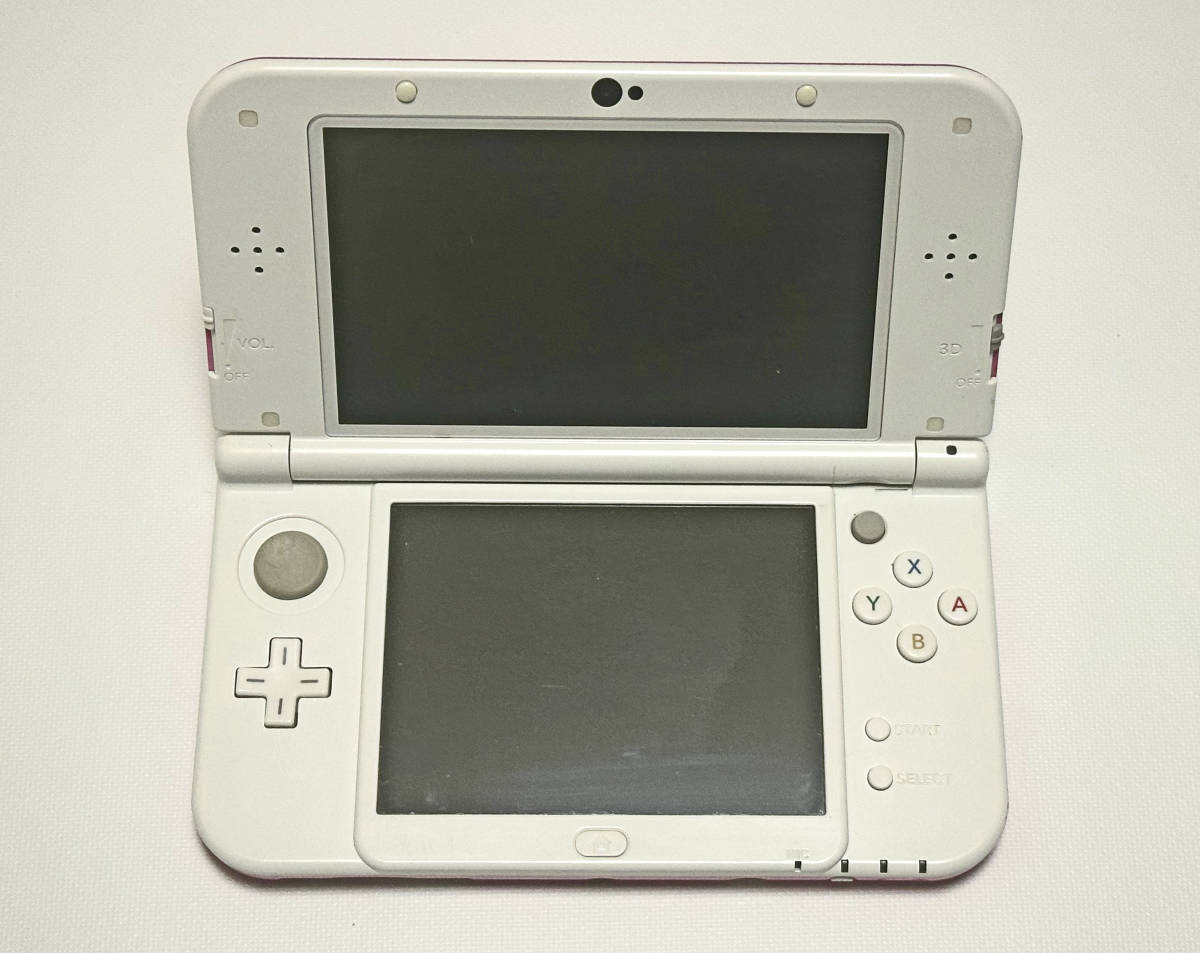 任天堂 ニンテンドー3DSLL 本体 箱有　ポケモンソフト付き　ピンクホワイト_画像2