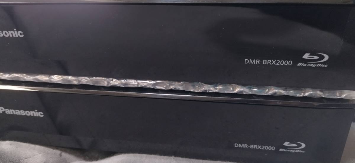 DMR-BRX2000　Panasonic パナソニック ブルーレイディスクレコーダー 2台ジャンクセット　◆付属品なし・同梱不可_画像1