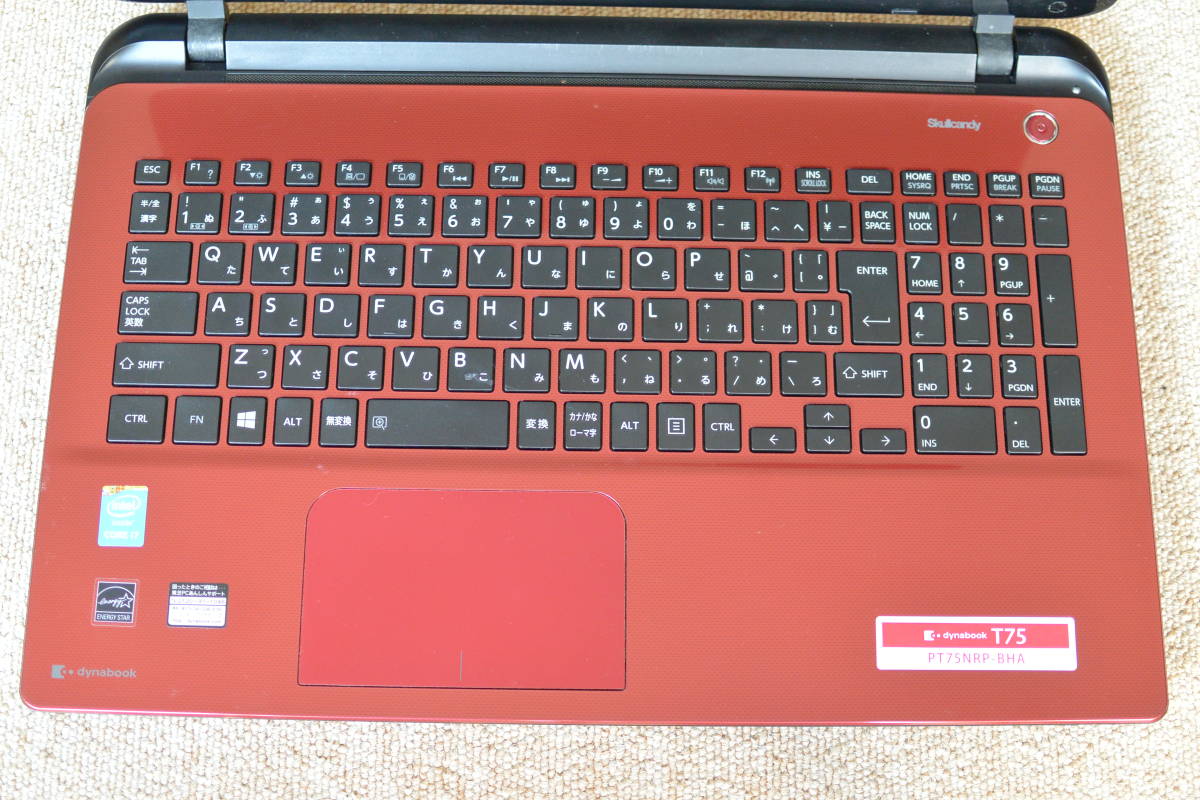 東芝DynabookT75/NR★Win11Home/新品512GB SSD /Core i7-4510U/8GB/高画質FHD/Blu-ray/Webカメラ/無線LAN/最新Office、PowerDVDほかアプリ_画像2