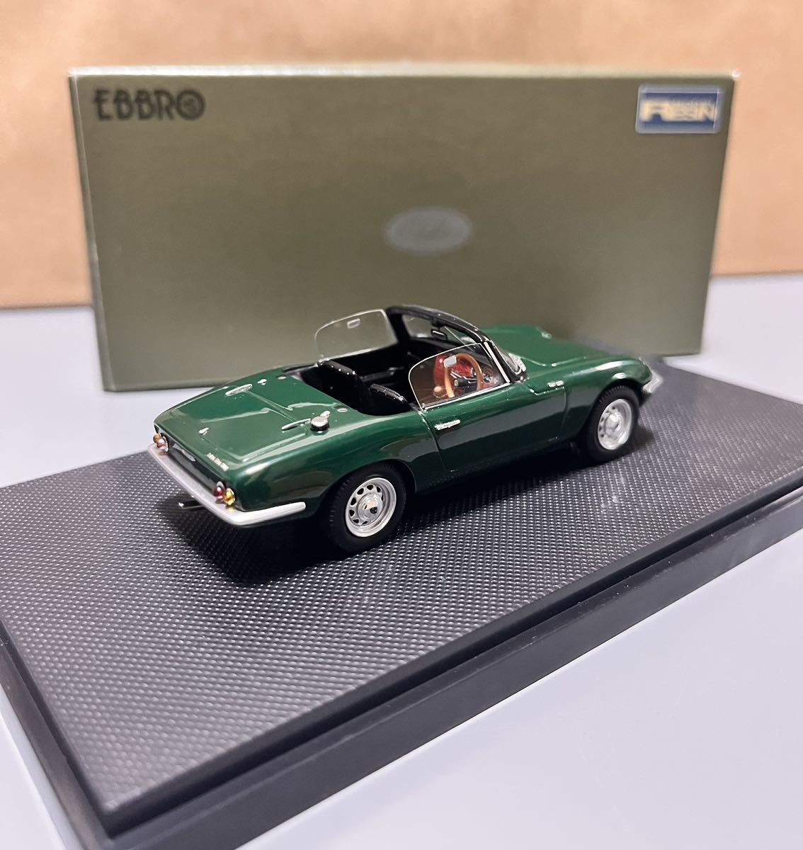 エブロ 1/43 LOTUS ELAN TYPE 26 S1 ロータス エラン タイプ 26 S1 グリーン_画像4