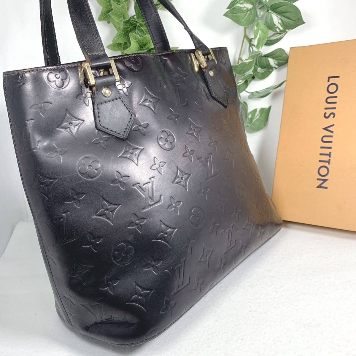 1円 LOUIS VUITTON ルイヴィトン ヴェルニ ハンドバッグ ヒューストン ショルダーバッグ シリアルナンバー LM0011_画像1