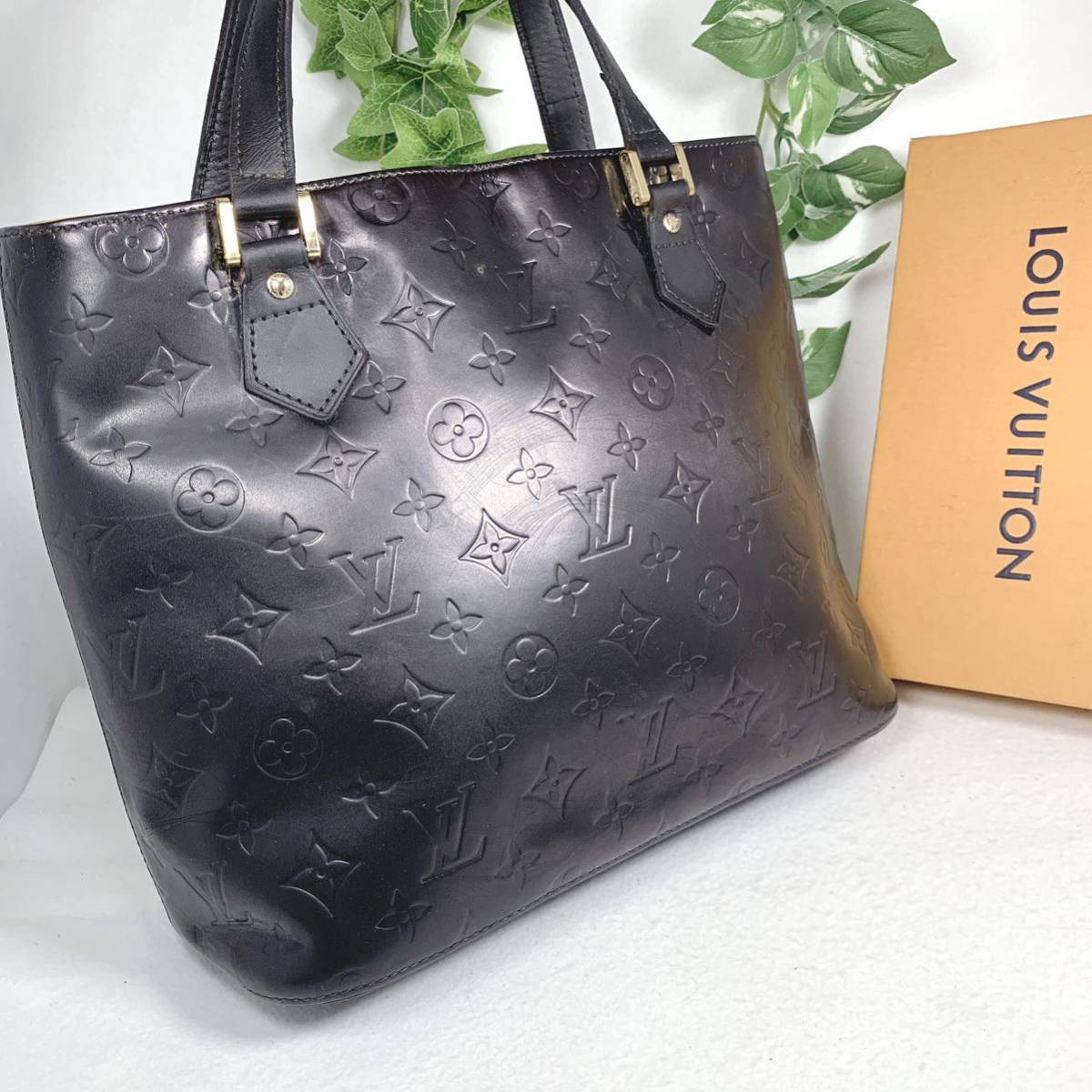 1円 LOUIS VUITTON ルイヴィトン ヴェルニ ハンドバッグ ヒューストン ショルダーバッグ シリアルナンバー LM0011_画像2