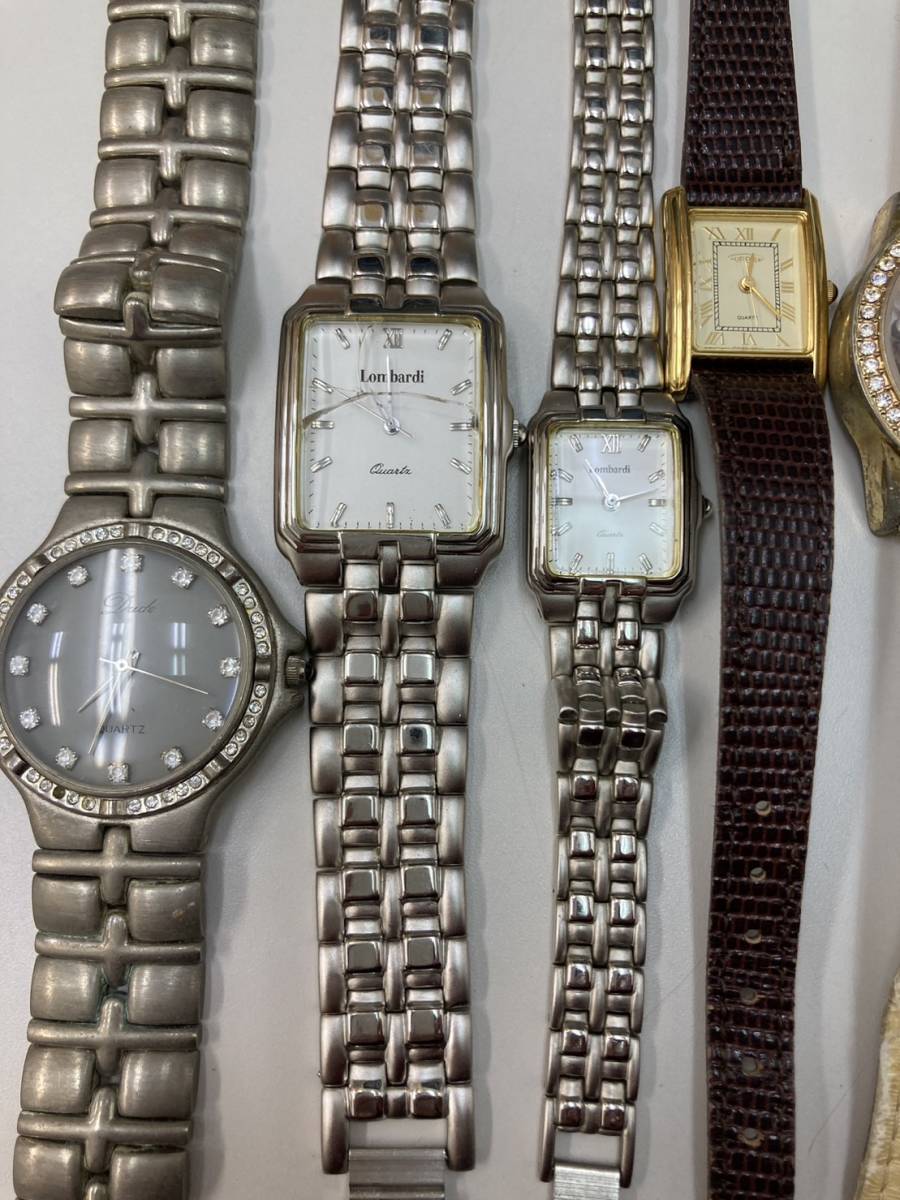 S【2B33】時計　腕時計　まとめ売り　大量　オレオール　クオーツ　アルバ　アニエスベー　不動　ランセル　メンズ　レディース　24本_画像2