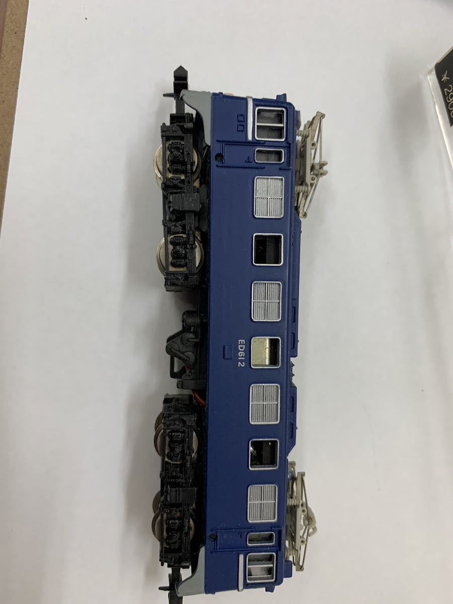 A【1D138】鉄道模型　国鉄　Nゲージ 動力ユニット　ED612 グリーンマックス　青_画像1